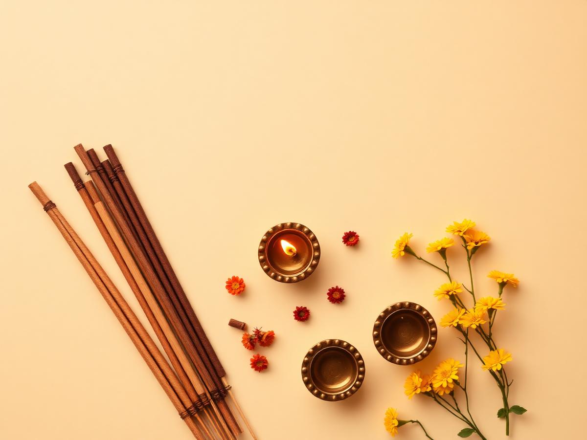 Sacred pooja essentials